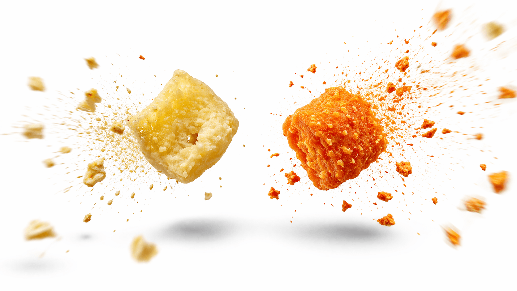 NVC Cheese Pops exploding with flavour