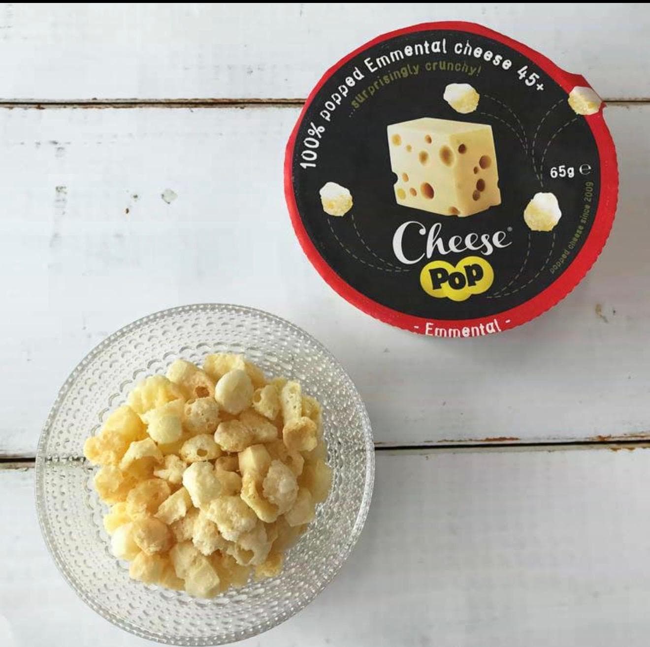 Emmentaler Cheese Pops in bowl — real taste